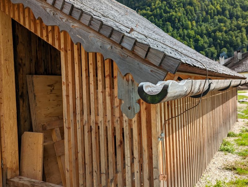Barn Gutter Installation